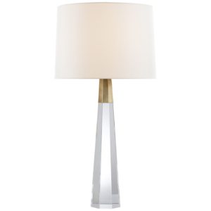 Olsen Table Lamp (Crystal and Brass)
