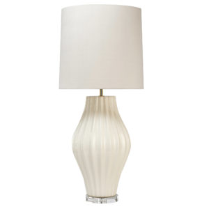 Ostuni Table Lamp (Cream Crackle)