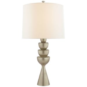 Veranna Large Table Lamp (Silver Leaf)
