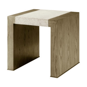 Catalina Side Table II (Dune and Mineral Composite)