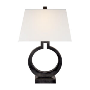 Ring Form Large Table Lamp (Bronze)