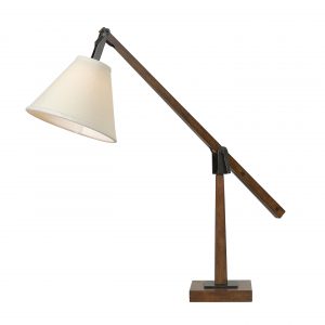 Sonora Table Lamp with Adjustable Arm (Timber)