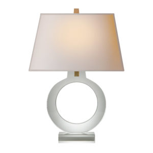 Ring Form Large Table Lamp (Crystal)