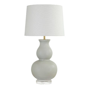 Jasmine Table Lamp (Gray)