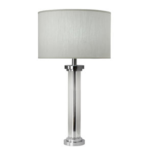 Cylinder-Shaped Table Lamp (Acrylic)