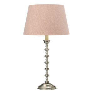 Scarlett Candlestick Table Lamp (Antique Nickel)