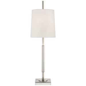 Lexington Table Lamp (Nickel and Crystal)