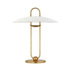 Cara Sculpted Table Lamp (Plaster White)