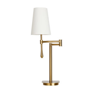 Harmonie Swing Arm Table Lamp (Brass)