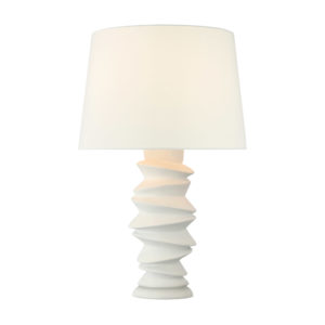 Karissa Medium Table Lamp (Plaster White)