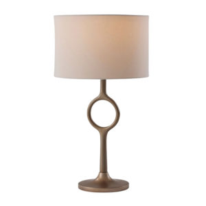 Urbane Table Lamp (Beech and Brass)