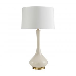 Sofia Table Lamp (Cream Crackle)