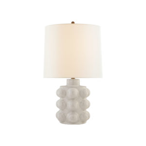 Vedra Medium Table Lamp (Bone Craquelure)