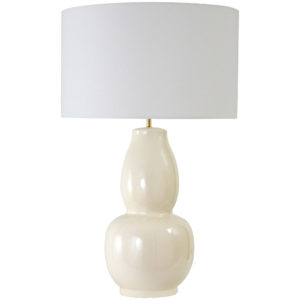 Gourd Large Table Lamp (Ivory)