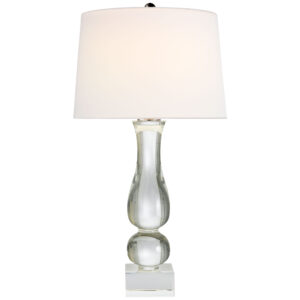 Contemporary Balustrade Table Lamp (Crystal)